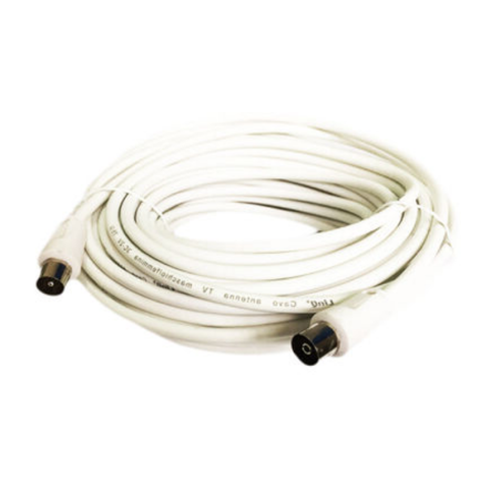 Câble Vidéo LinQ - 10m Blanc | Smarty Paris 18e